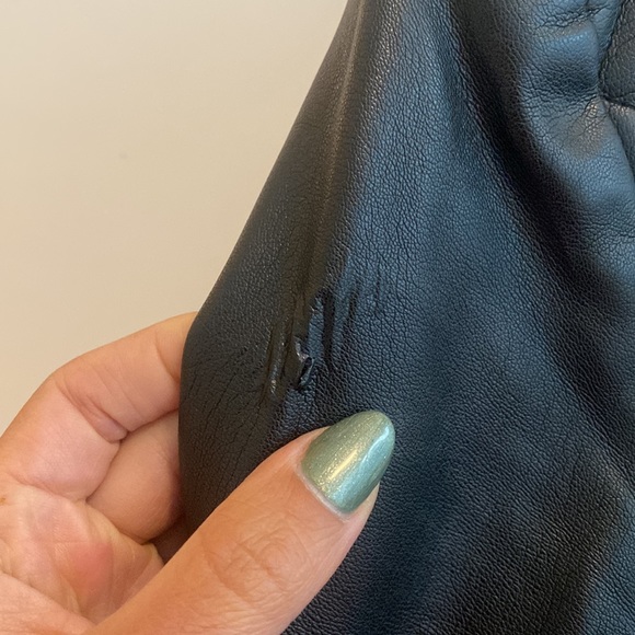 Vintage Zara Leather Jacket - Picture 5 of 5